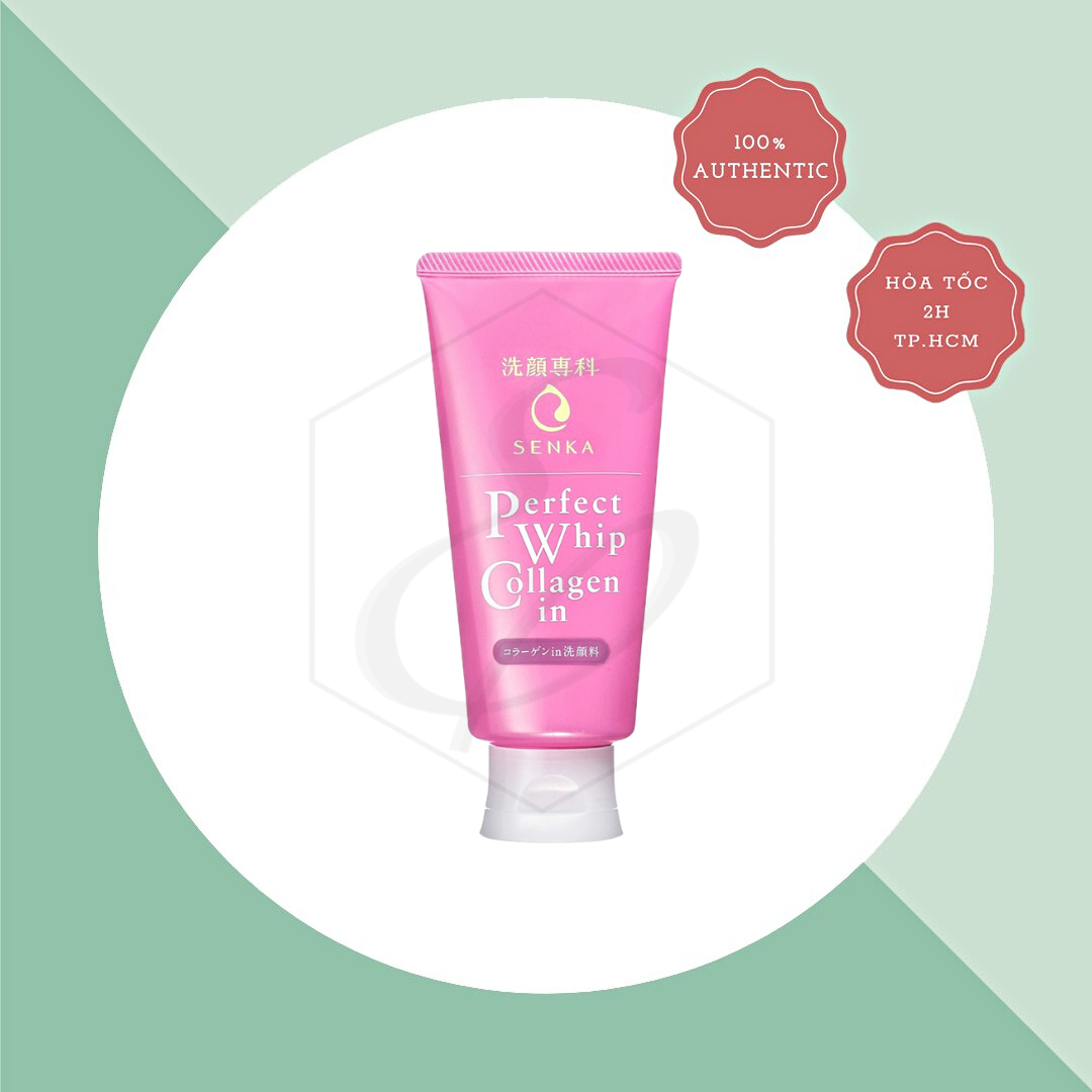 [DATE 21/5/2022] Sữa Rửa Mặt Senka Perfect Whip Collagen - 120g